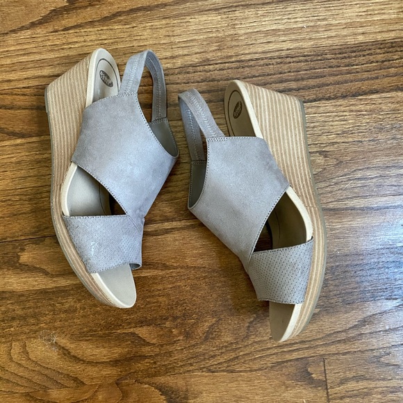 Dr. Scholl’s 11 wedge nude/ gray - Picture 4 of 4
